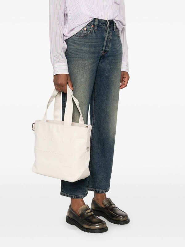 HOGAN buy online Cotton Tote Bag In White
