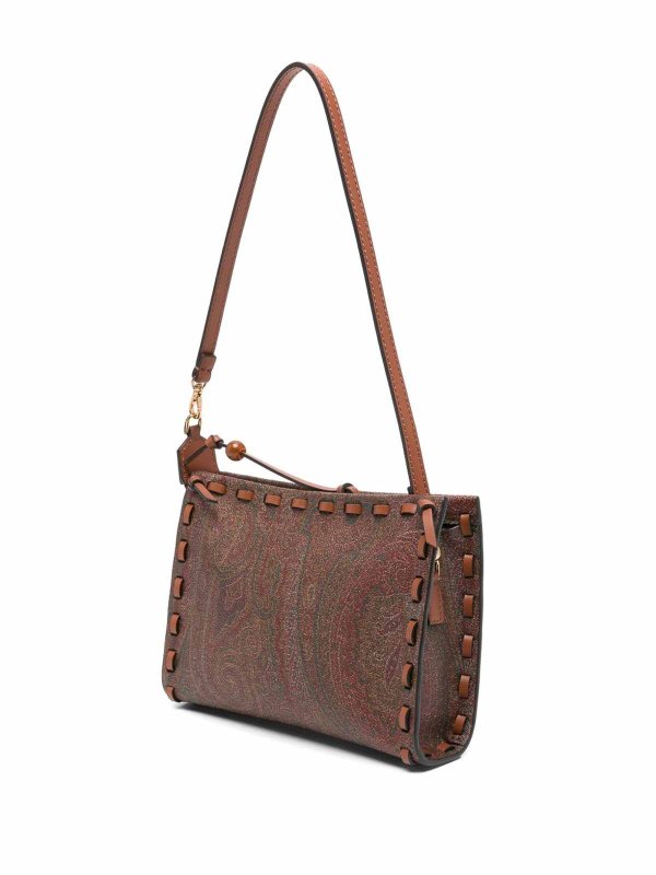 The Best Shops ETRO: shoulder bags - Brown Calfskin Shoulder Bag