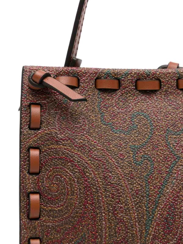 ETRO buy online Brown Calfskin Shoulder Bag