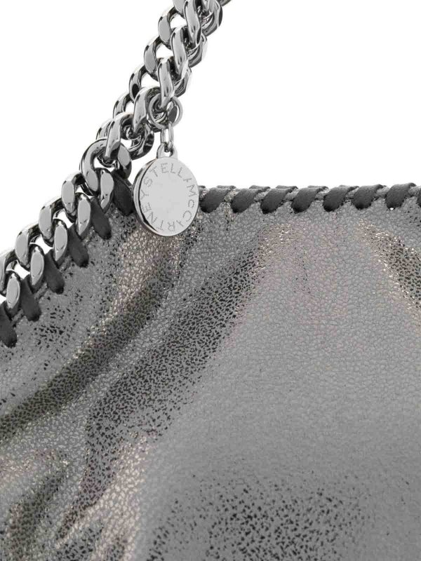 STELLA McCARTNEY: shoulder bags online - Grey Magnetic Shoulder Bag