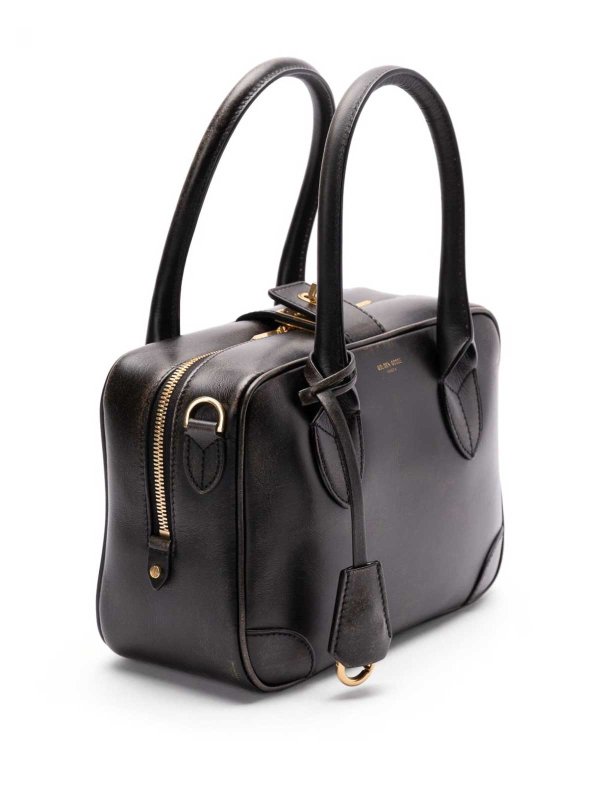 GOLDEN GOOSE: shopper online - VITA TOTE BAG in pelle nera