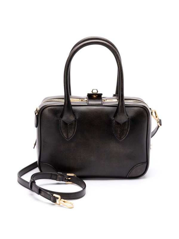 The Best Shops GOLDEN GOOSE: shopper - VITA TOTE BAG in pelle nera