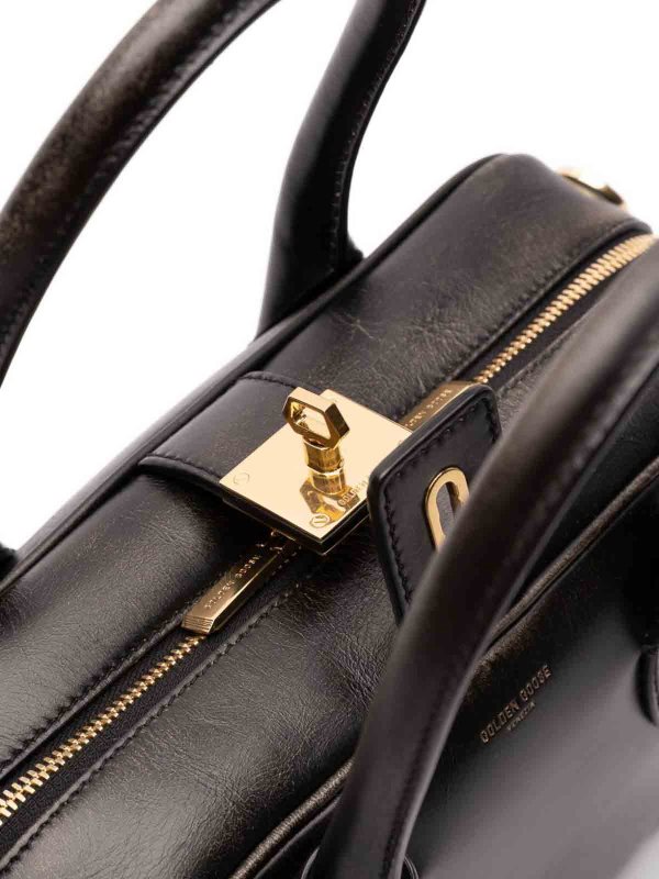 GOLDEN GOOSE buy online VITA TOTE BAG in pelle nera
