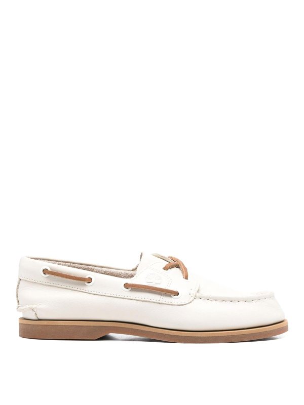 TIMBERLAND: Loafers & Slippers - Light Beige Calf Loafers