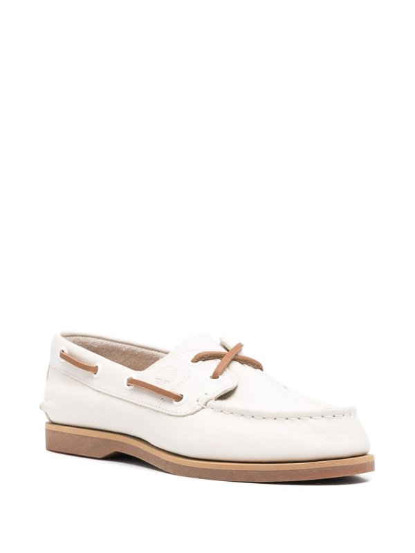 The Best Shops TIMBERLAND: Loafers & Slippers - Light Beige Calf Loafers