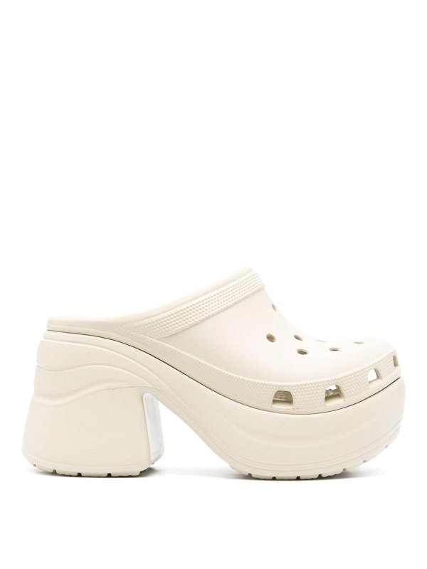 CROCS: Mules - Mules - Blanc