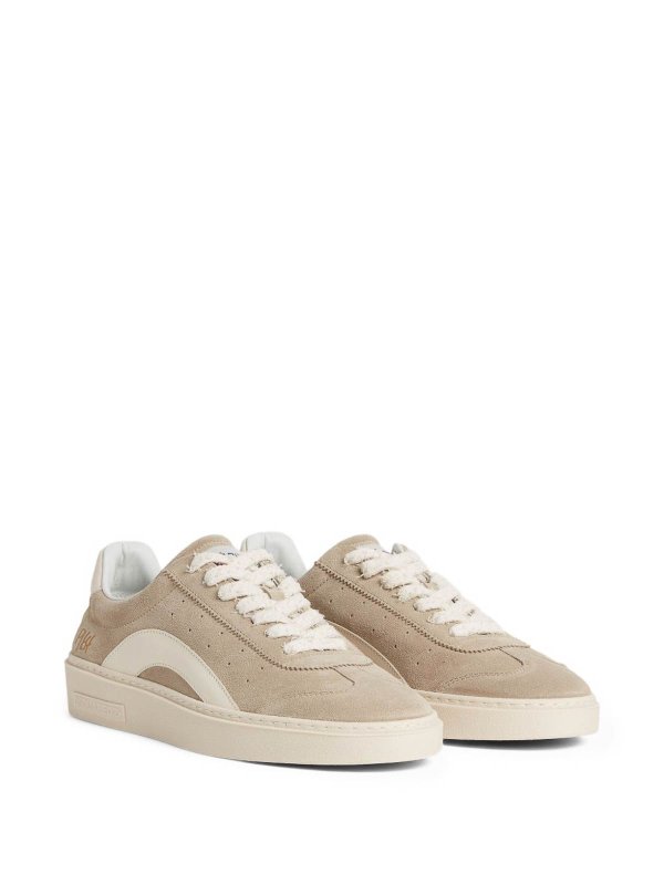 DSQUARED2: trainers online - Sand Suede Sneakers