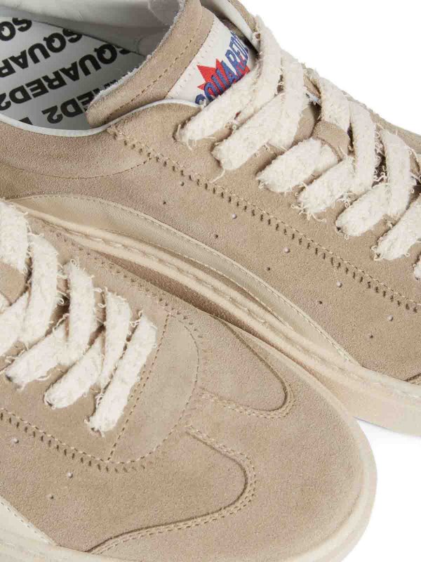 The Best Shops DSQUARED2: trainers - Sand Suede Sneakers