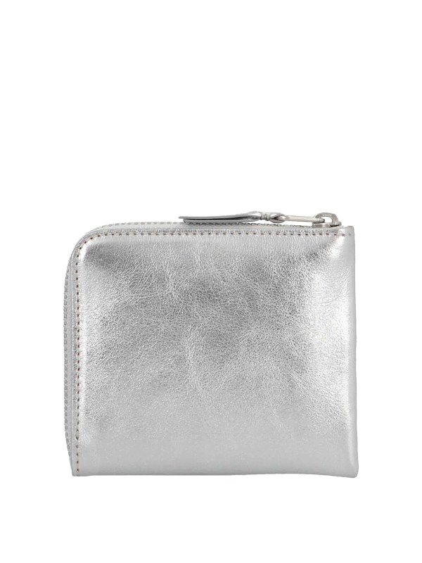 COMME DES GARCONS: Portemonnaies und Geldbörsen online - Portemonnaie - Silber