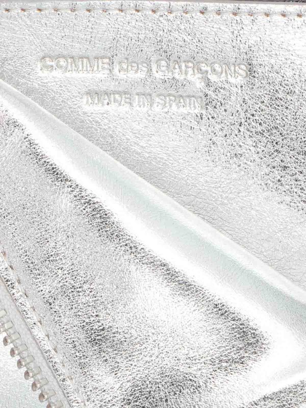 The Best Shops COMME DES GARCONS: Portemonnaies und Geldbörsen - Portemonnaie - Silber