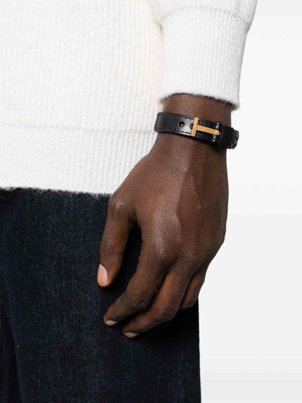 The Best Shops TOM FORD: Bracelets & Bangles - Leather Bracelet