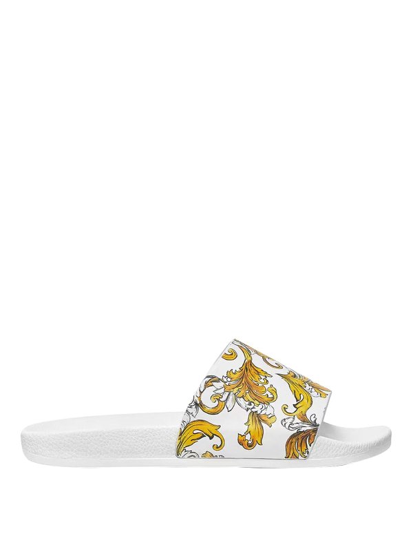 VERSACE JEANS: Sandales - Sandales - Blanc