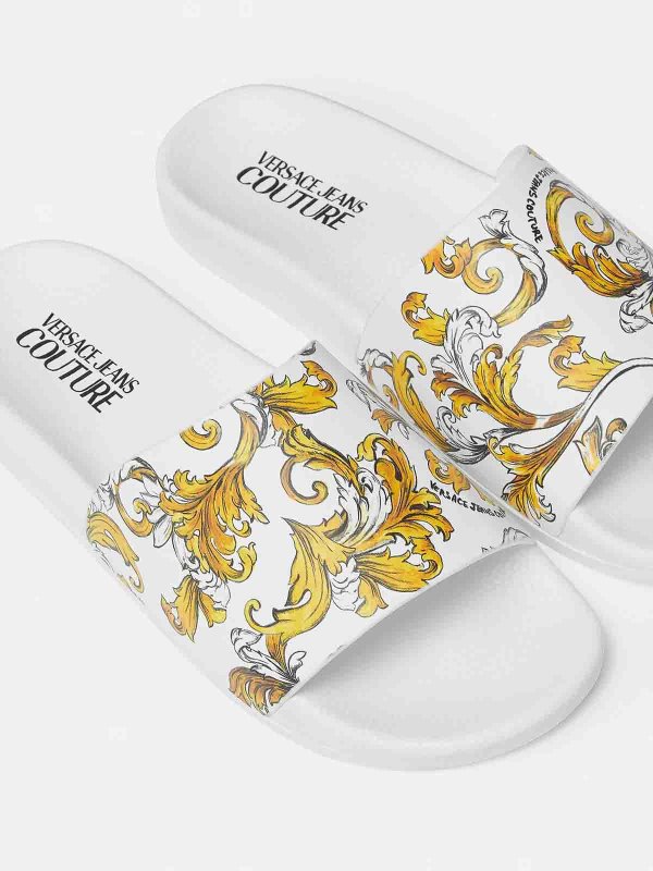 The Best Shops VERSACE JEANS: Sandales - Sandales - Blanc