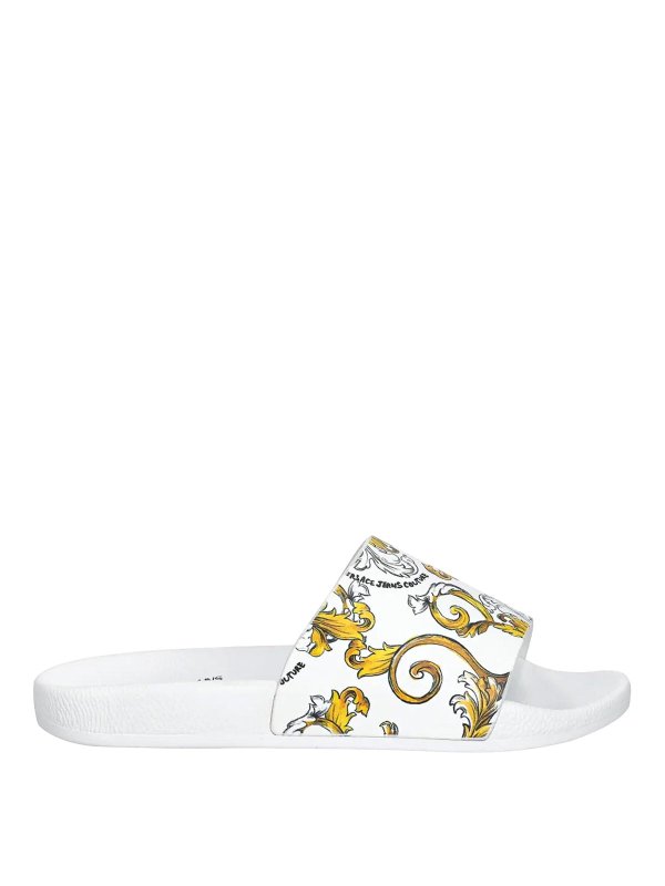 VERSACE JEANS: Sandales - Sandales - Blanc