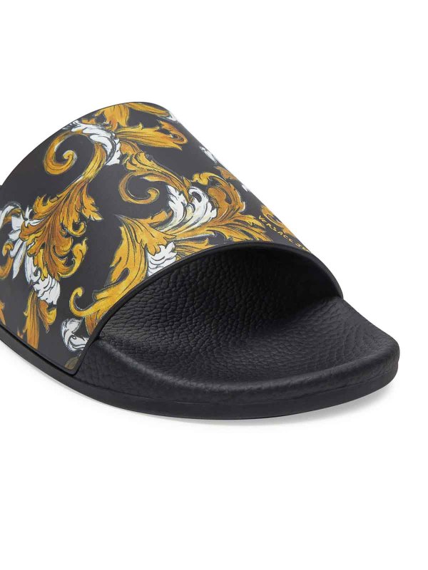 The Best Shops VERSACE JEANS: Sandalias - Negro