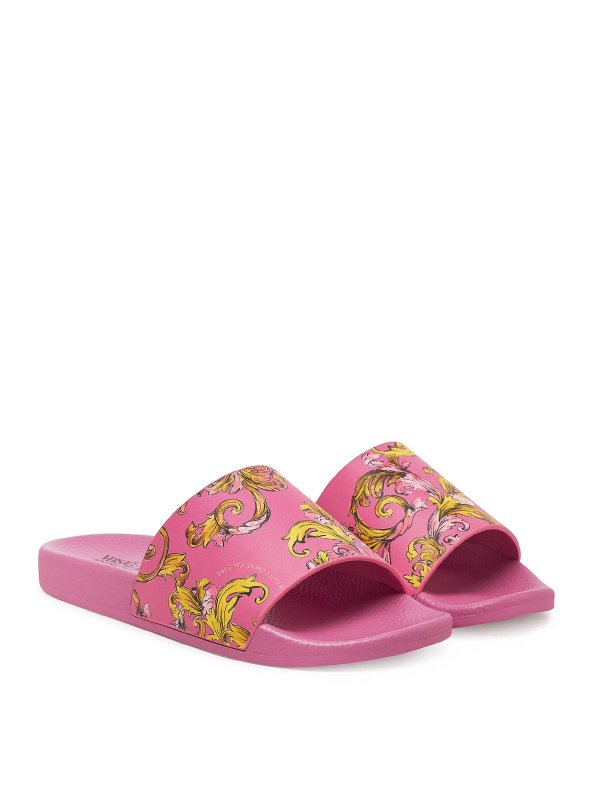 VERSACE JEANS: Sandalen online - Sandalen - Nude