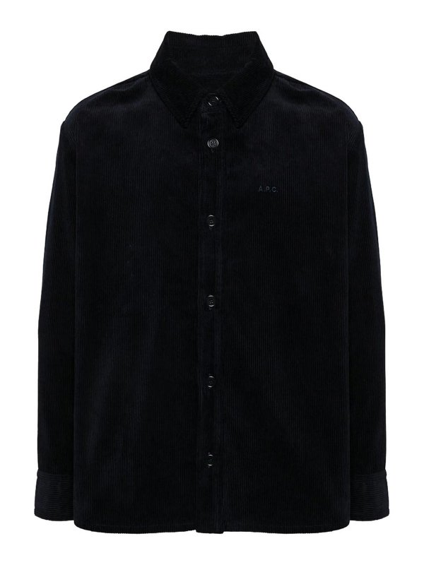 A.P.C.: カジュアルジャケット - カジュアルジャケット - ブルー