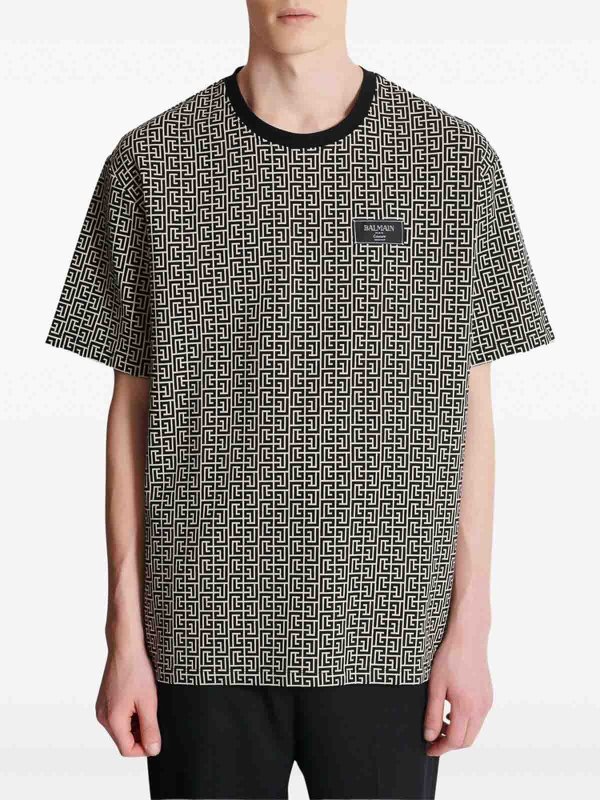 The Best Shops Balmain: Tシャツ - Tシャツ - 黒