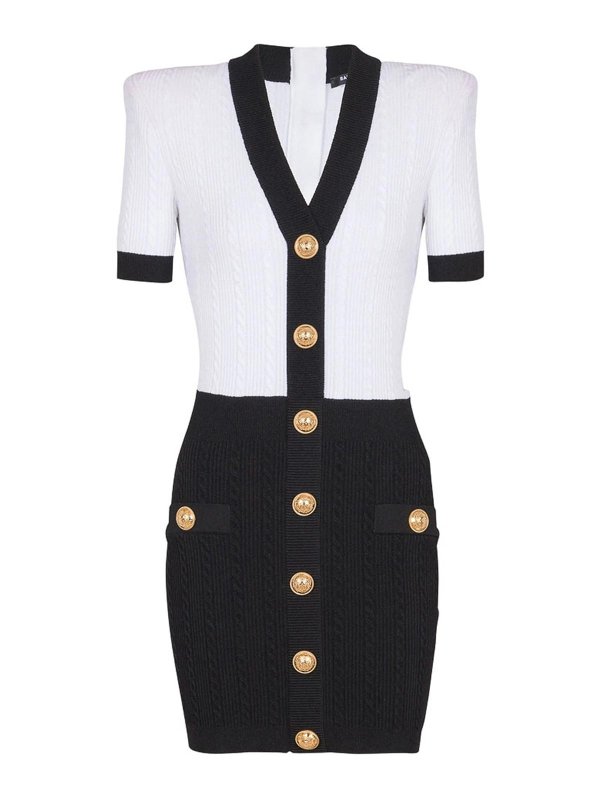 Balmain: abiti al ginocchio - Vestito