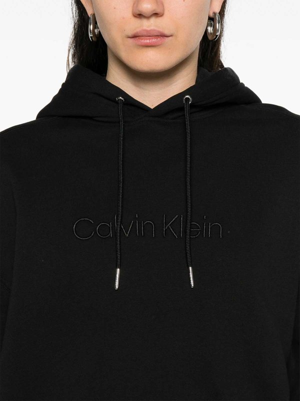 CALVIN KLEIN: スウェット＆セーター online - スウェットシャツ/セーター - 黒