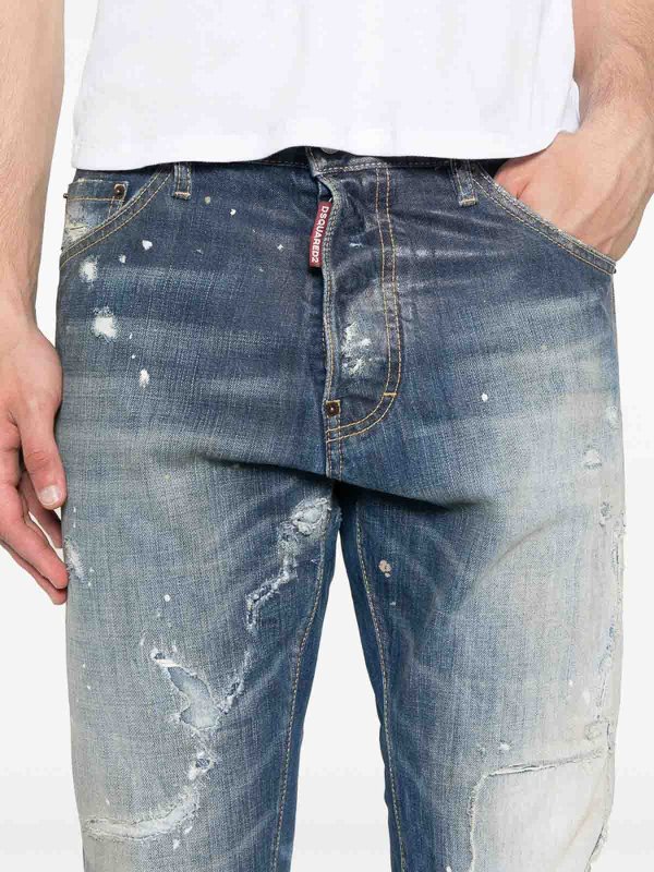 DSQUARED2: Bootcut online - Bootcut Jeans - Blau