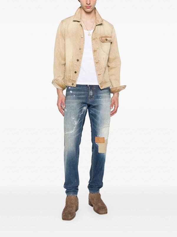 Bootcut Jeans - Blau shop online: DSQUARED2