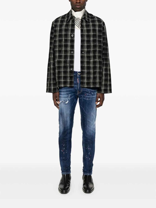 DSQUARED2: Bootcut online - Bootcut Jeans - Blau