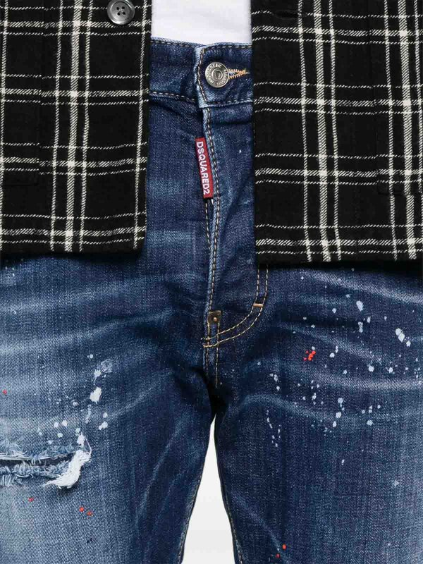 The Best Shops DSQUARED2: Bootcut - Bootcut Jeans - Blau
