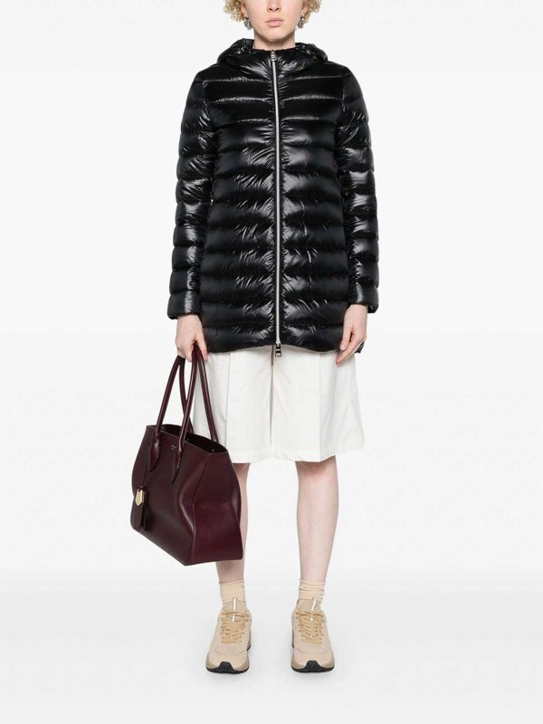 HERNO: Vestes-rembourrees online - Blouson Rembourré - Noir