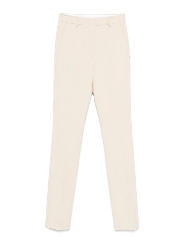 SPORTMAX: カジュアルトラウザー - カジュアルパンツ - ブラウン