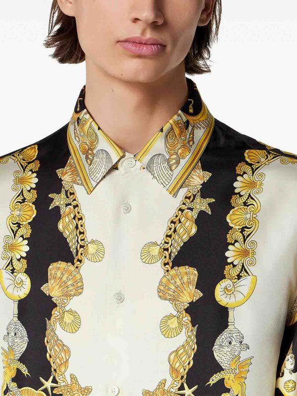 The Best Shops VERSACE: Chemises - Chemise - Or