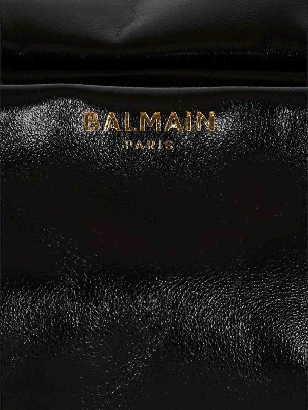 Balmain: Sacs bandoulière online - Sac Bandoulière - Noir