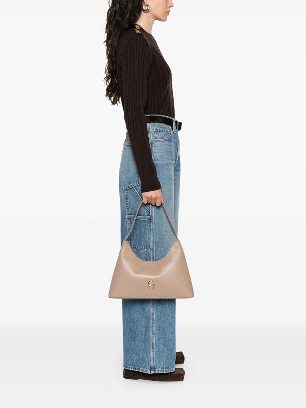 クロスボディバッグ - ベージュ shop online: FURLA