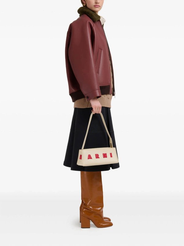 Marni: Umhängetaschen online - Umhängetasche - Weiß