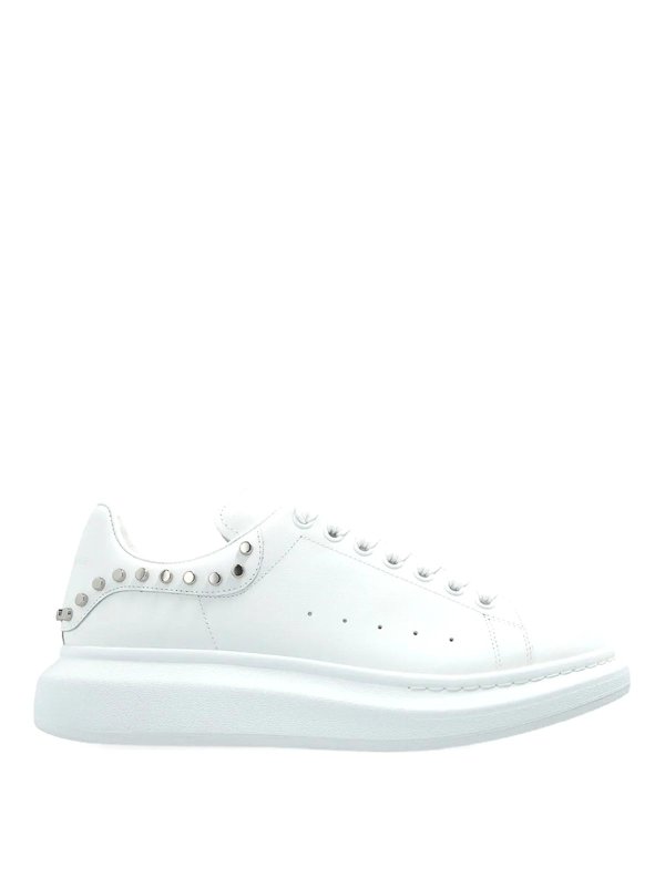 ALEXANDER MCQUEEN: Chaussures de sport - Baskets - Blanc