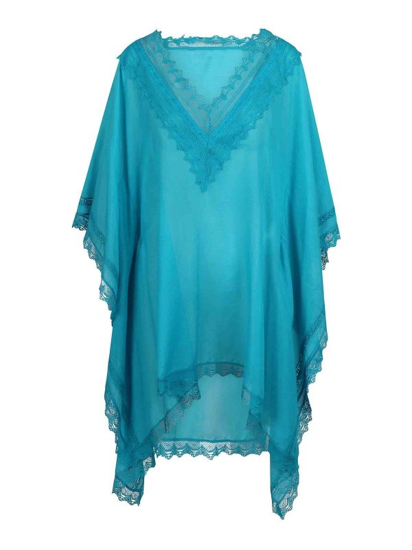 ERMANNO SCERVINO: Robes courtes - Robe Courte - Bleu