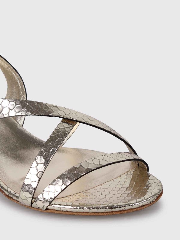 The Best Shops FABRIZIO DEL CARLO: サンダル - サンダル - 金