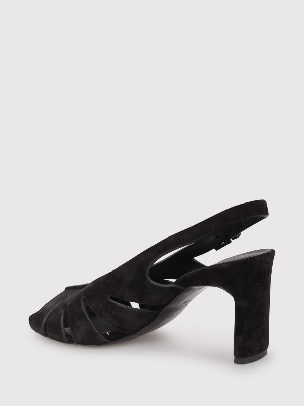 サンダル - 黒 shop online: FABRIZIO DEL CARLO