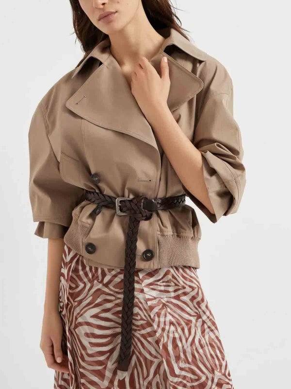 The Best Shops BRUNELLO CUCINELLI: casual jackets - Crop Jacket