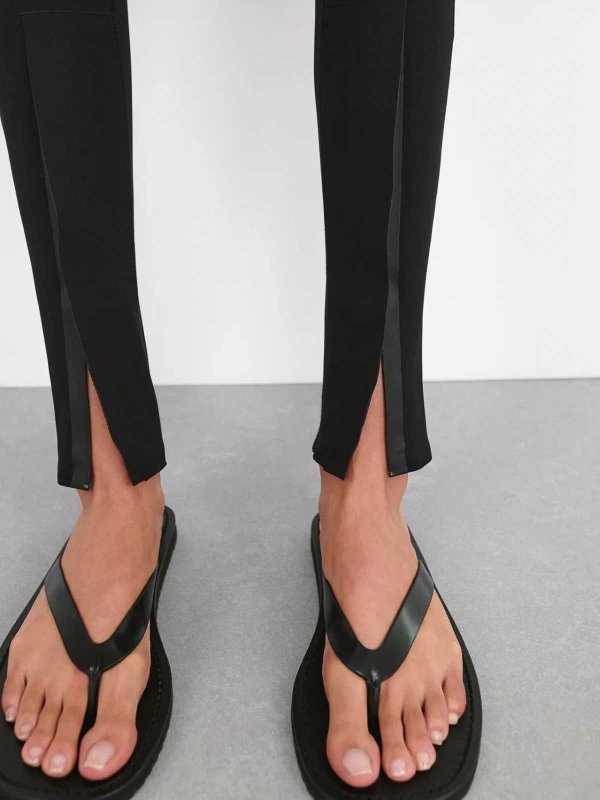 Opaque Front Zip Legging shop online: WARDROBE.NYC