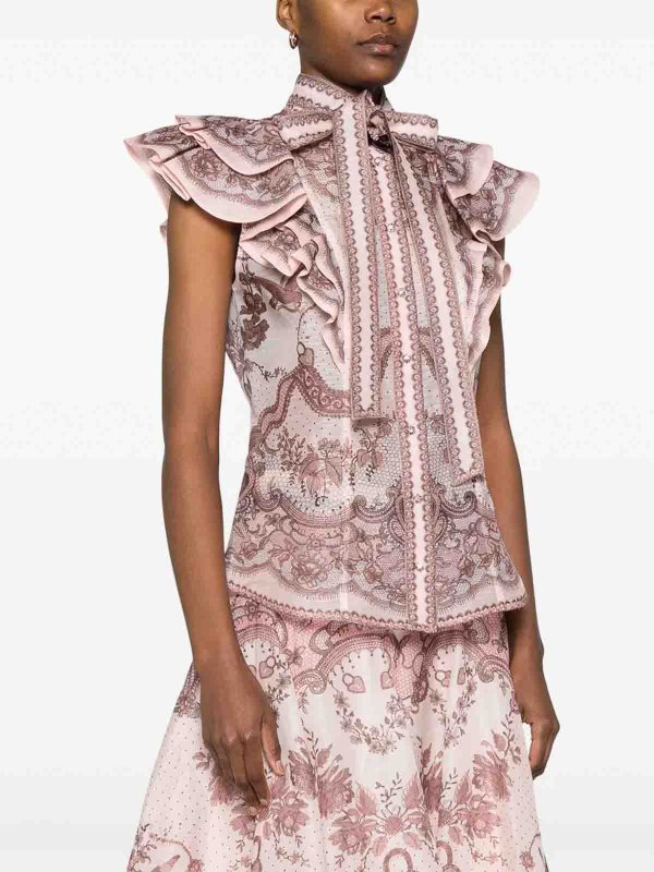ZIMMERMANN: bluse online - Blusa aderente