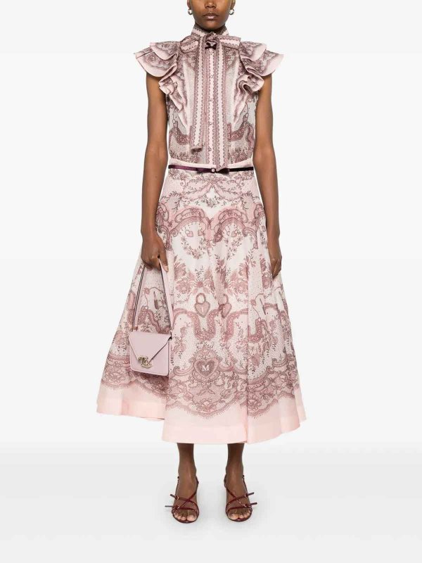 The Best Shops ZIMMERMANN: bluse - Blusa aderente