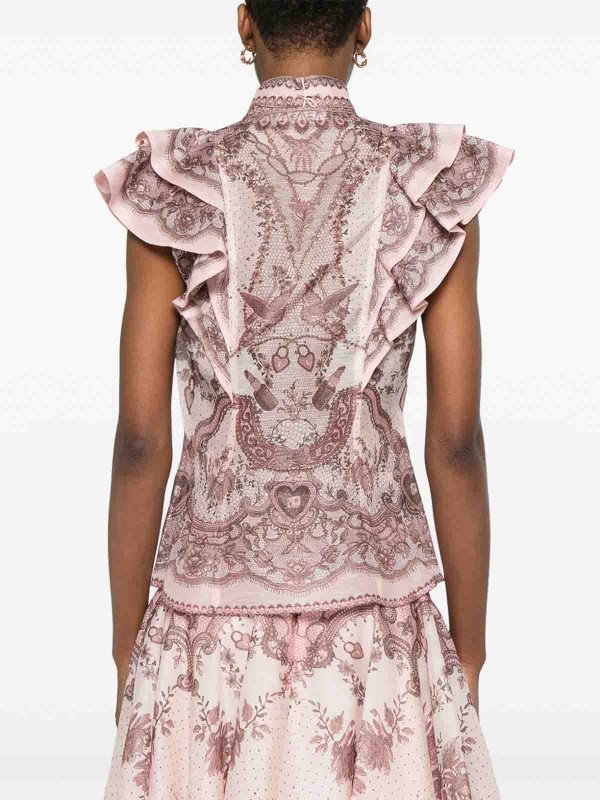 Blusa aderente shop online: ZIMMERMANN