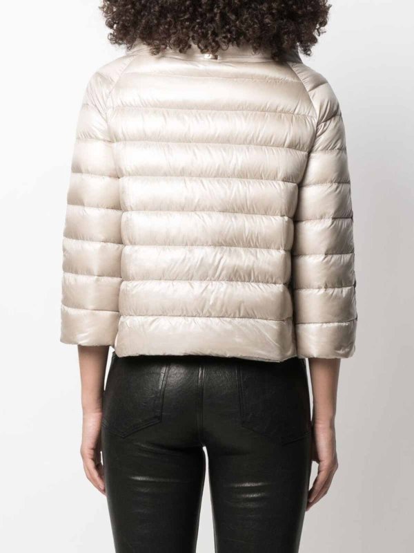 ショートコート - ベージュ shop online: HERNO