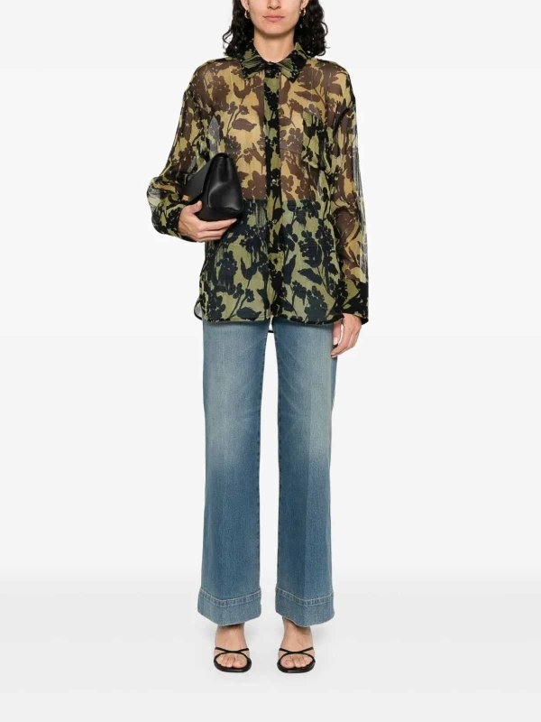 The Best Shops VICTORIA BECKHAM: ストレートジーンズ - ストレートジーンズ - ライトブルー