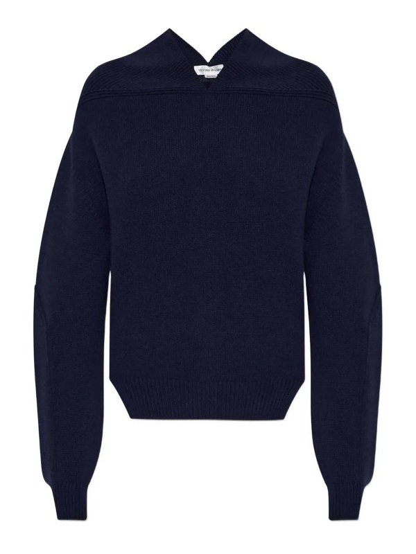 VICTORIA BECKHAM: Pull col rond - Pull Col Rond - Bleu