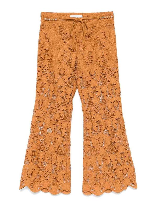 ZIMMERMANN: Pantalones casual - Pantalón Casual - Marrón