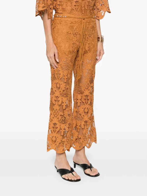 ZIMMERMANN: Pantalones casual online - Pantalón Casual - Marrón