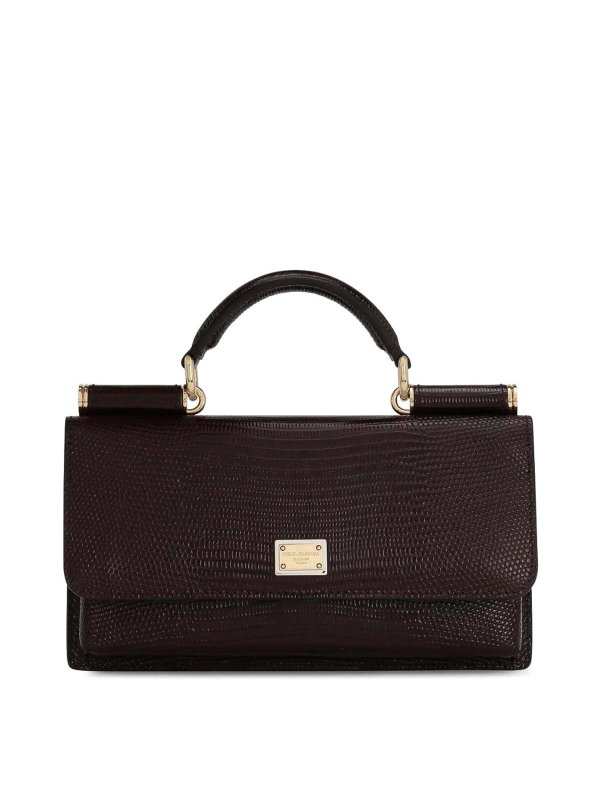 DOLCE & GABBANA: Cases & Covers - Iguana Print Dg Phone Case Bag