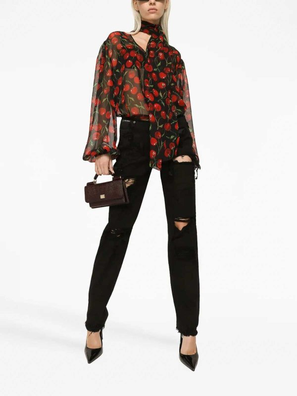 The Best Shops DOLCE & GABBANA: Cases & Covers - Iguana Print Dg Phone Case Bag